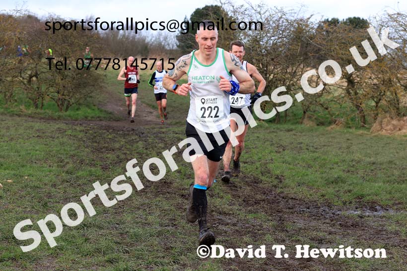 Mens 35 to 64, 2024 NEMAA Cross Country Champs., Wallsend. Photo: David T. Hewitson/Sports for All Pics